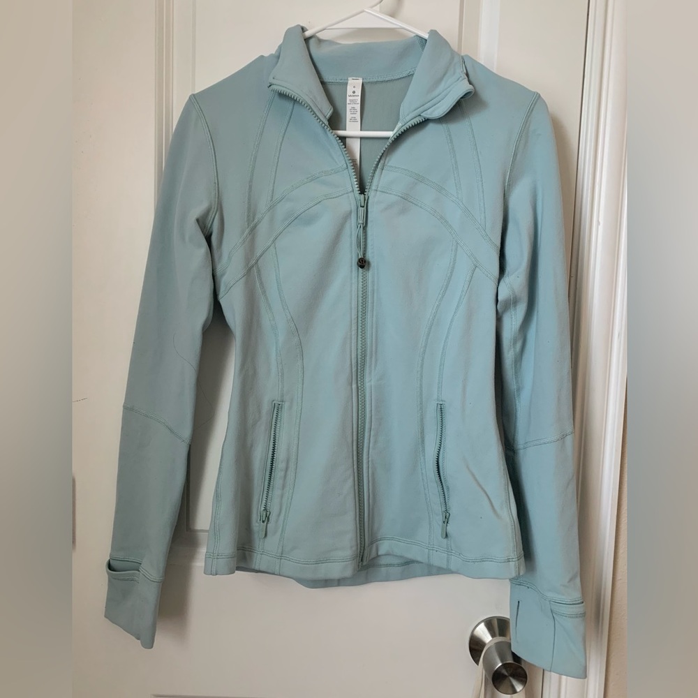 Lululemon Define Jacket *Luon size 6 in Hazy Jade
